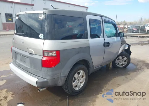 2003 Honda Element Ex from USA, damaged, VIN 5J6YH27553L024008